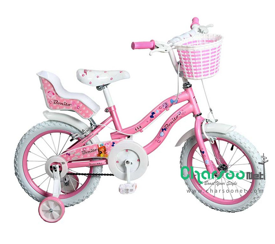 دوچرخه دخترانه Bonito بونیتو کد BYC-00161 سایز 16 مدل 2015 دوچرخه دخترانه Bonito بونیتو کد BYC-00161 سایز 16 مدل 2015