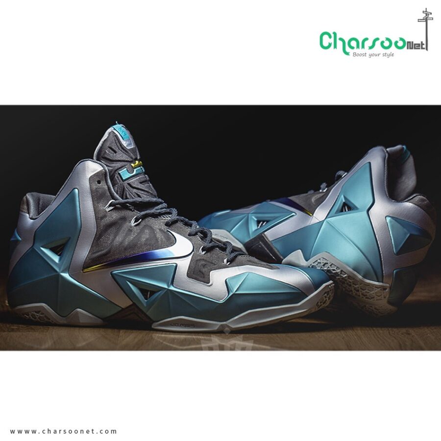 کتانی بسکتبال نایک اصل Nike Lebron 11 XI Gamma