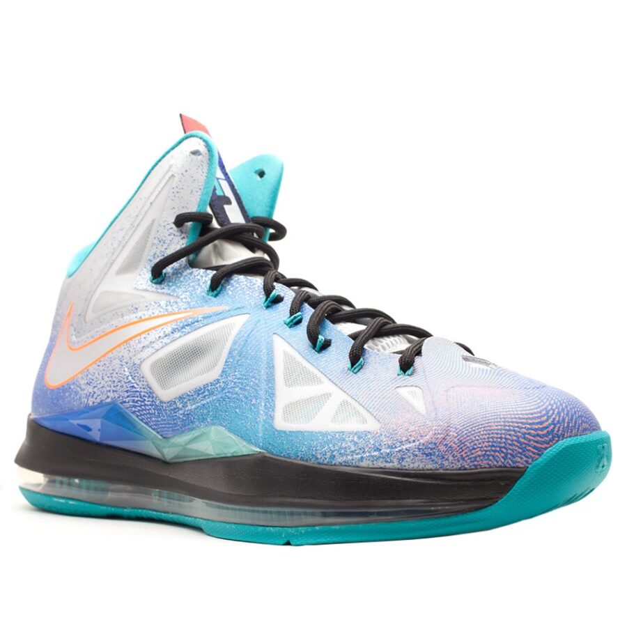 کتونی بسکتبال نایک Nike Lebron X Pure Platinum