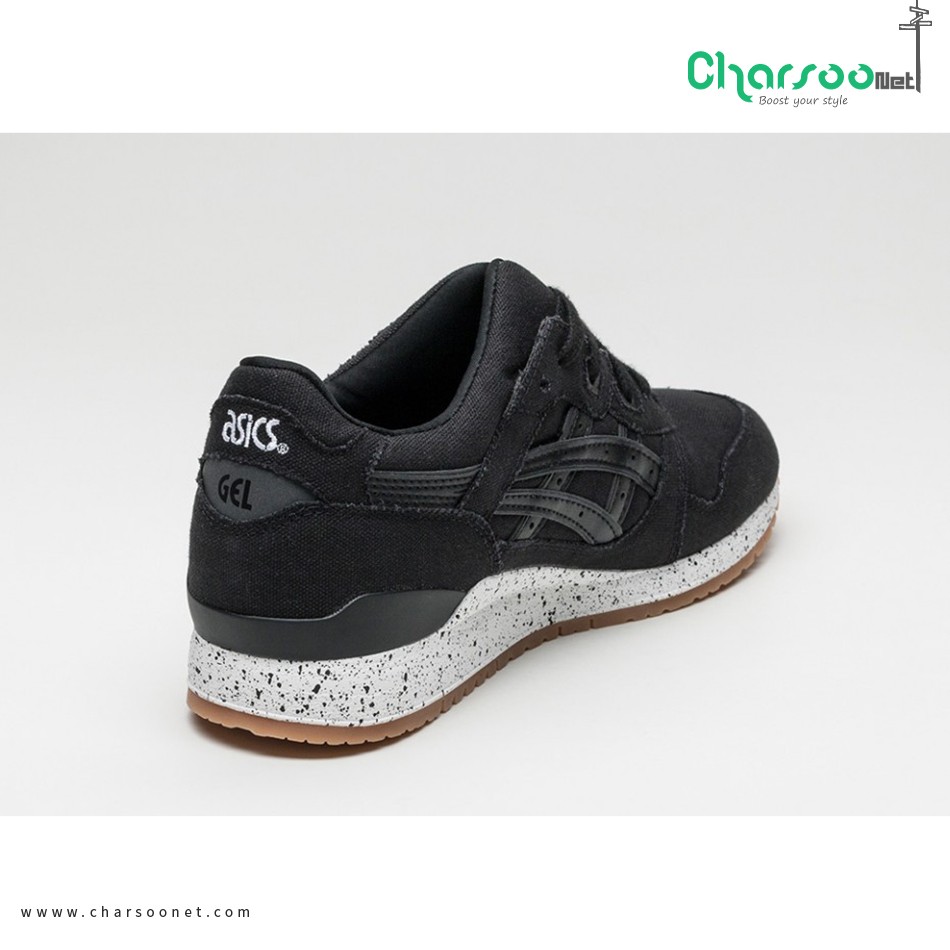 کفش اسیکس ژل لایت مردانه Asics GEL LYTE III All black 2016 کفش اسیکس ژل لایت مردانه Asics GEL LYTE III All black 2016