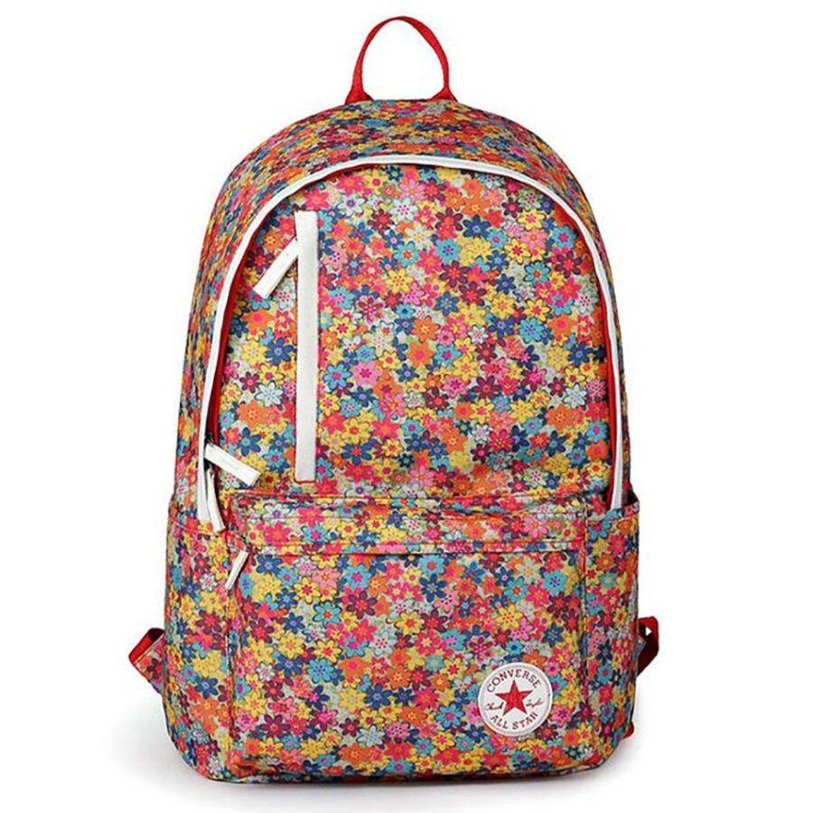 کوله پشتی فانتزی طرح گل برند Converse