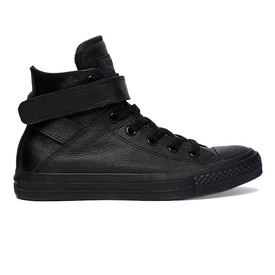 کفش آل استار Converse Black Leather Chuck Taylor All Star High Top Trainers کفش آل استار Converse Black Leather Chuck Taylor All Star High Top Trainers