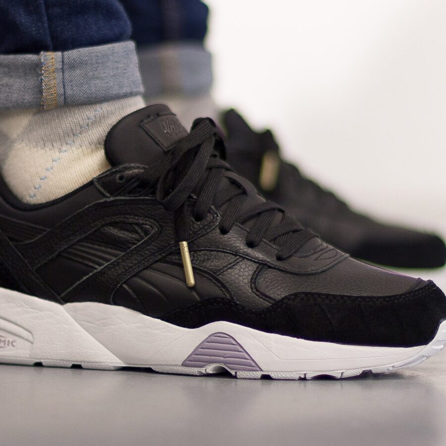 کتانی مردانه پوما Puma R698 Allover Suede