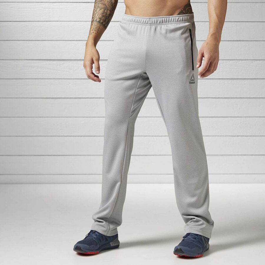شلوار ورزشی پسرانه ریبوک Reebok Workout Ready Elitage Group Melange Open Hem Pant
