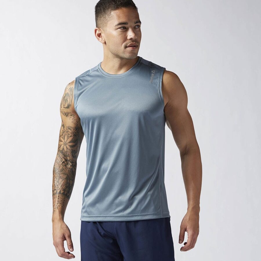 تاپ ورزشی مردانه ریباک Reebok Running Essentials Sleeveless Tank