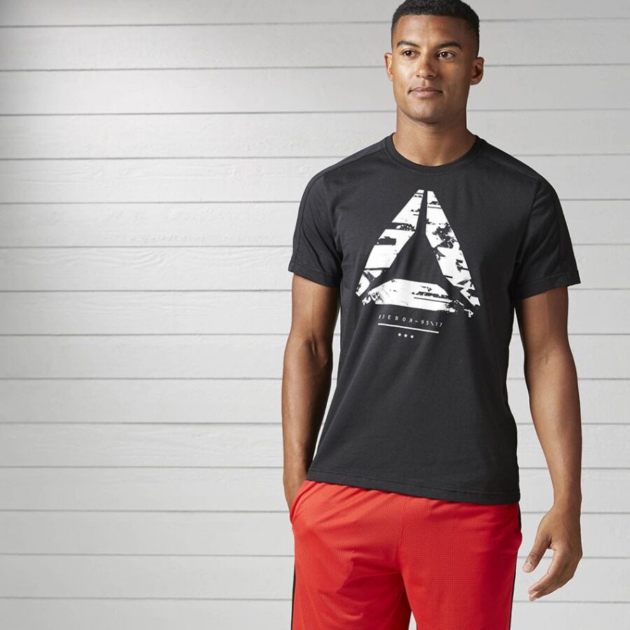 تیشرت ورزشی Reebok Workout Ready Cotton Series Graphic Tee