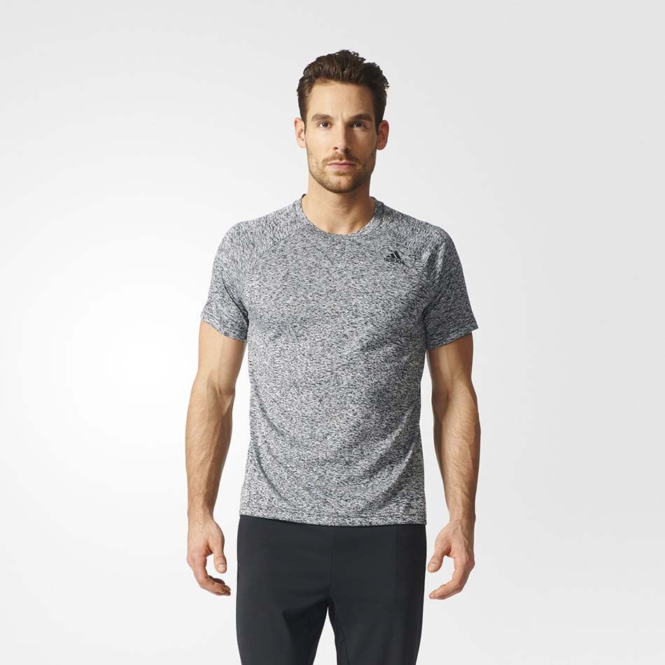 تیشرت اسپرت مردانه adidas D2M Heathered Tee تیشرت اسپرت مردانه adidas D2M Heathered Tee