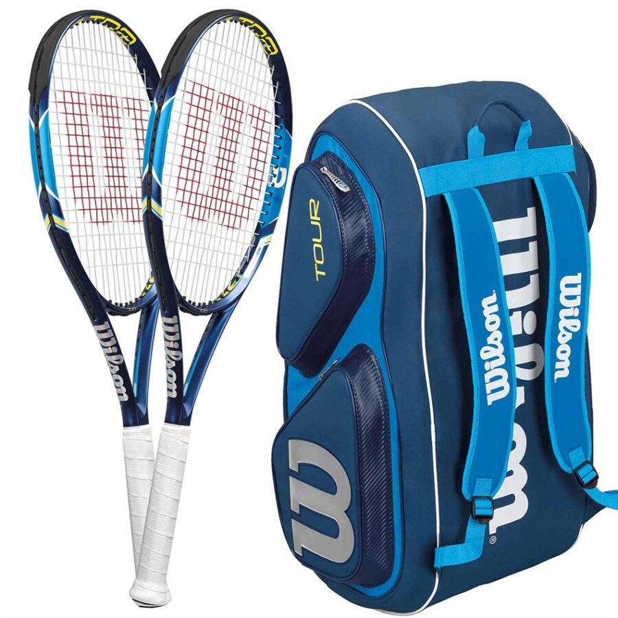 راکت تنیس حرفه ای Wilson Ultra 100 Bundle