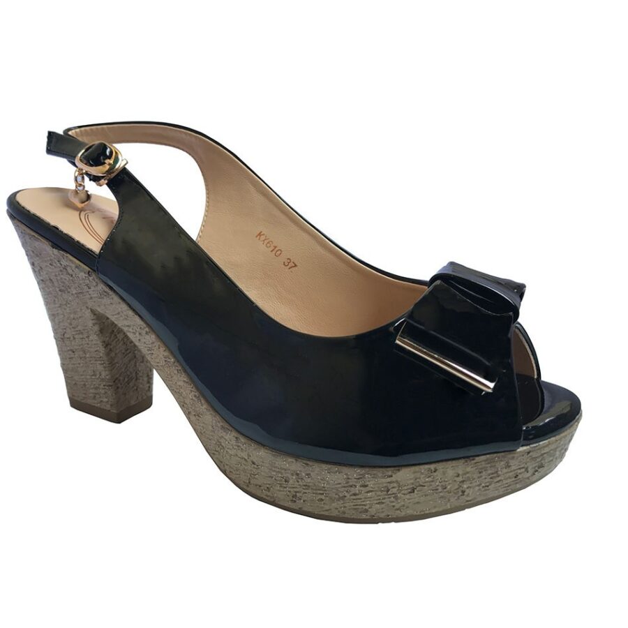 کفش پاشنه بلند زنانه مشکی