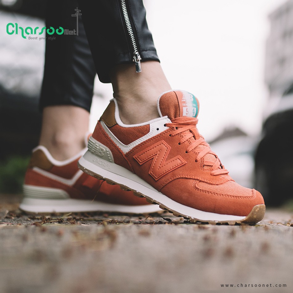 کتانی لایف استایل زنانه New Balance WL574 کتانی لایف استایل زنانه New Balance WL574