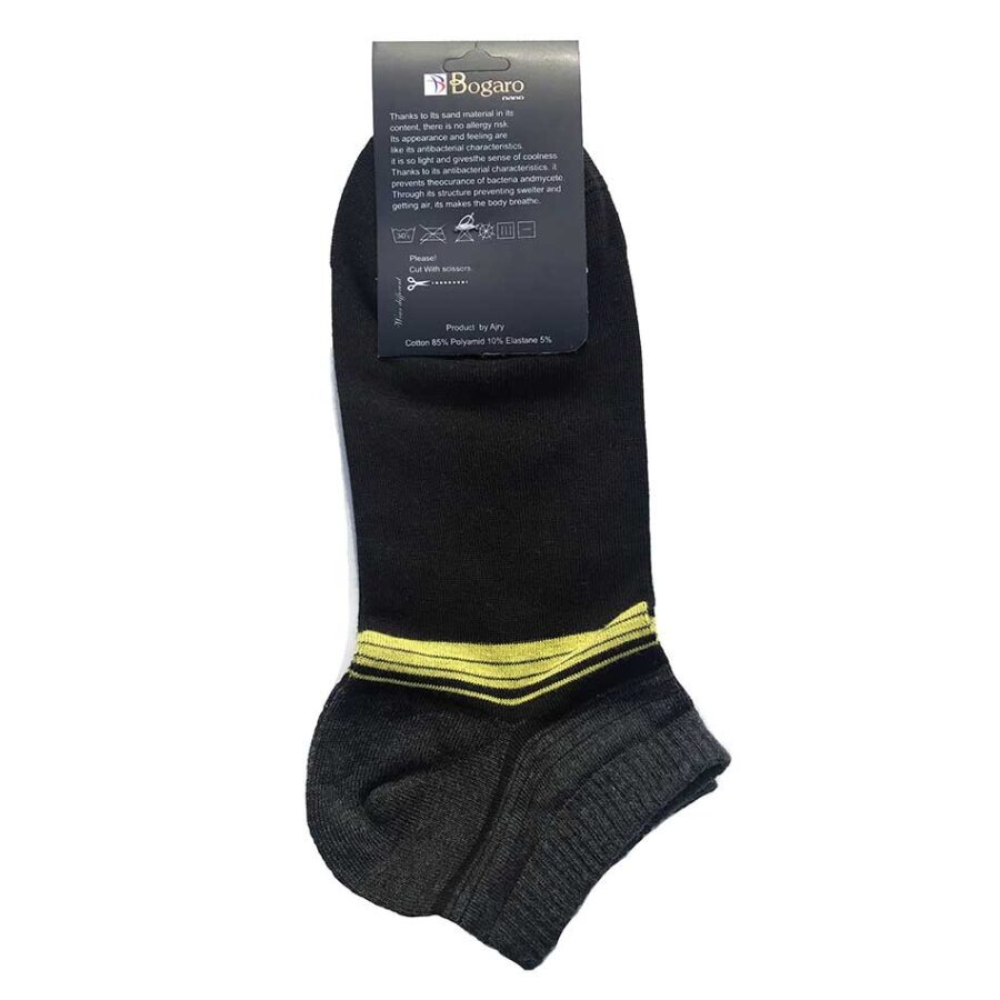 جوراب نخی مردانه بوگارو Bogora - بسته 3 عددی