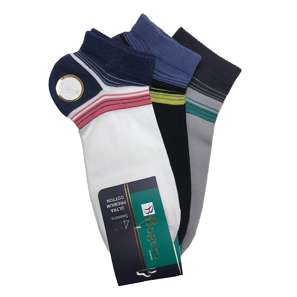 جوراب مردانه نانو Bogaro - بسته 3 عددی جوراب مردانه نانو Bogaro - بسته 3 عددی