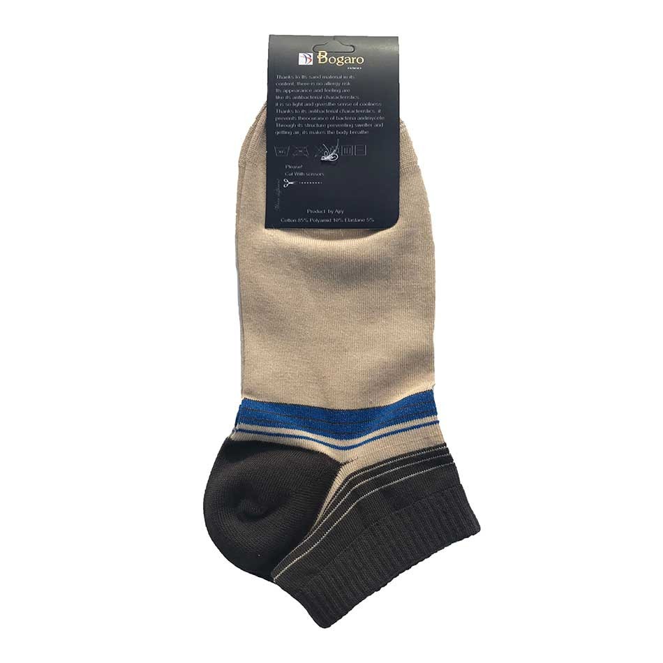 جوراب مردانه نانو Bogaro - بسته 3 عددی جوراب مردانه نانو Bogaro - بسته 3 عددی