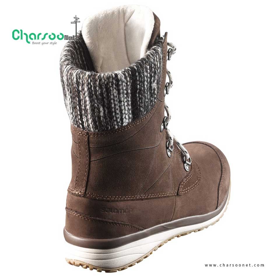 بوت کوهنوردی سالامون زنانه مدل Salomon Hime Mid LTR CSWP بوت زمستانی زنانه سالامون Salomon Heika LTR CS WP