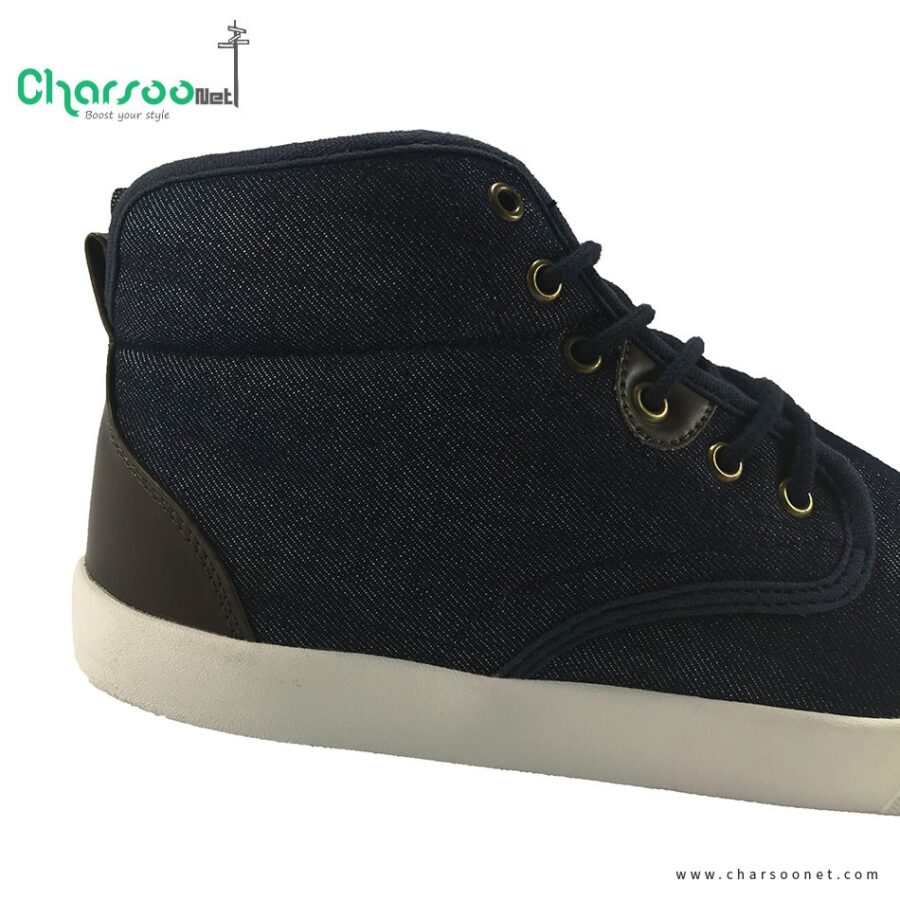 کفش اسنیکر جین مردانه Spanning Mid jean