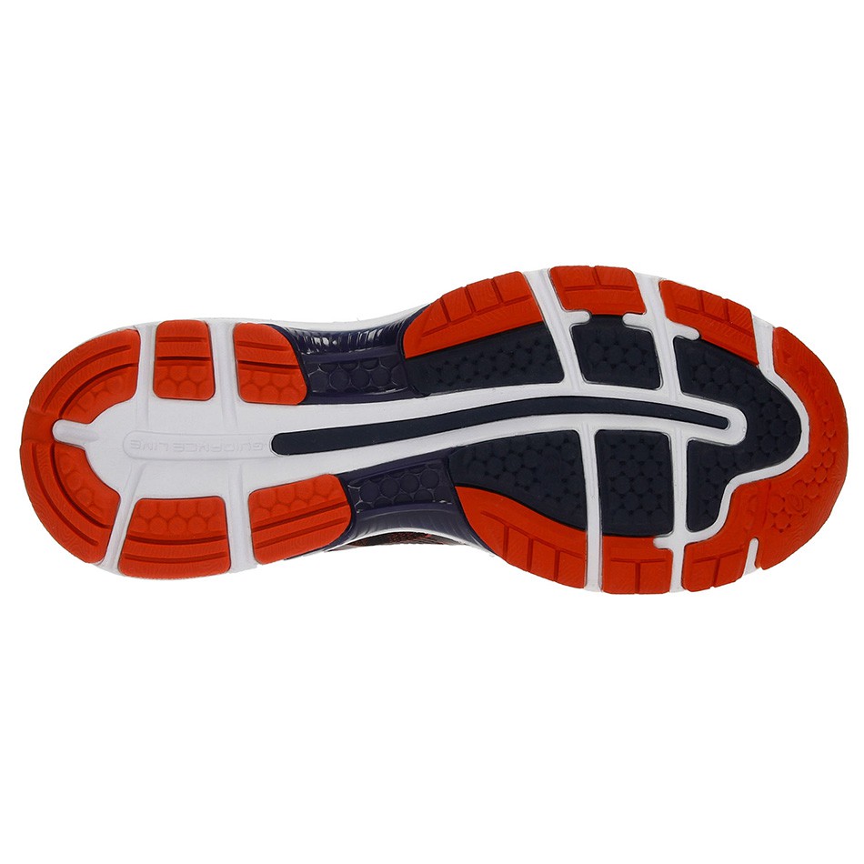 کتانی رانینگ مردانه اسیکس نیمباس Asics Gel Nimbus 19 Blue-red کتانی رانینگ مردانه اسیکس نیمباس Asics Gel Nimbus 19 Blue-red