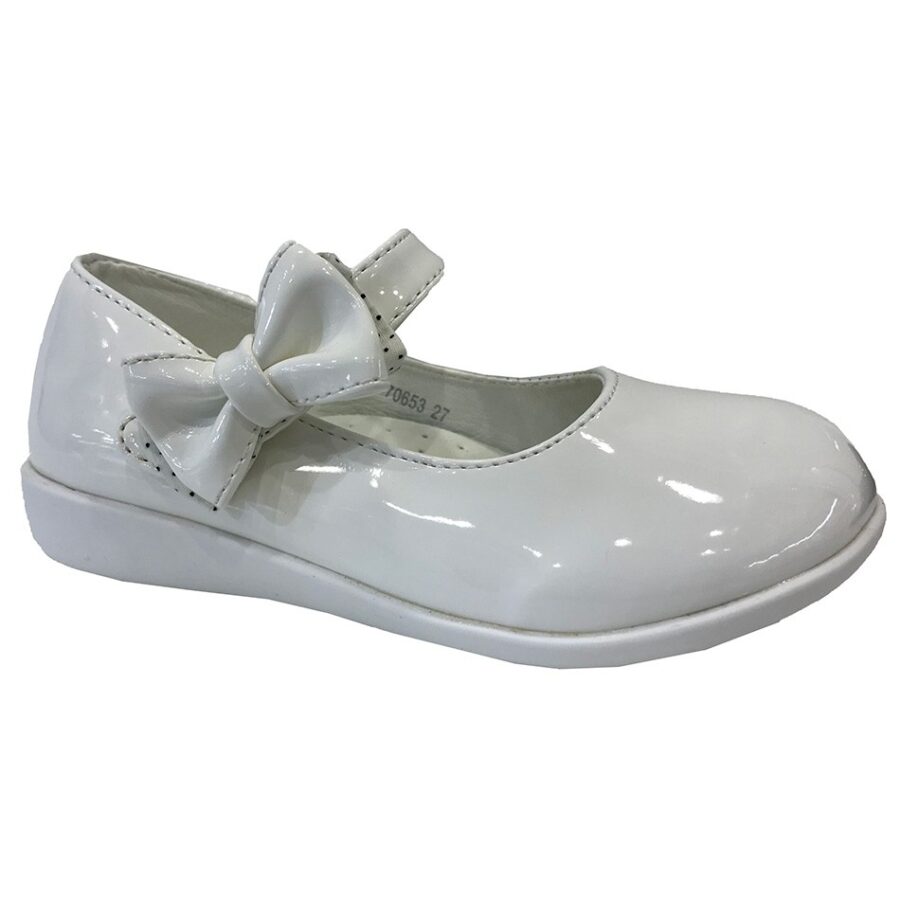 کفش چرم دخترانه مدل کلاسیک