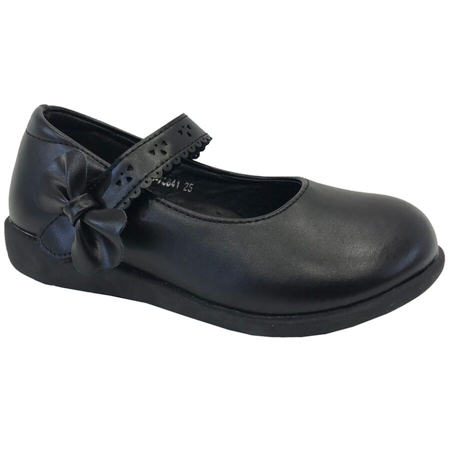 کفش چرم بچگانه مدل پاپیونی