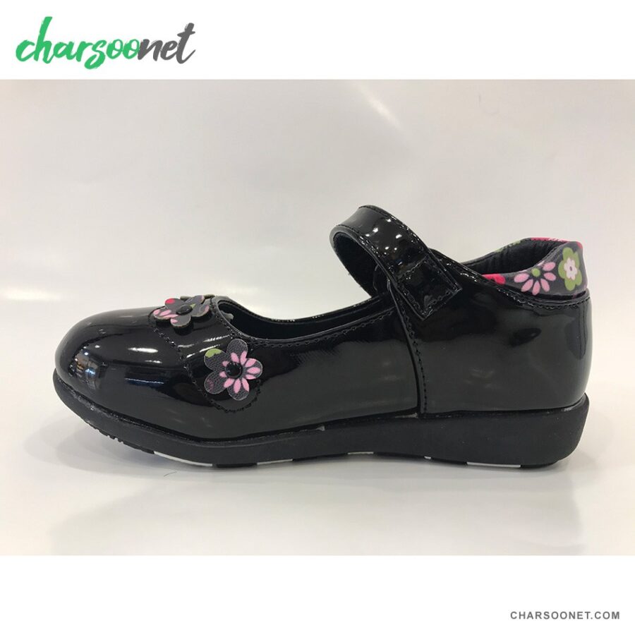 کفش بچگانه چرم ورنی