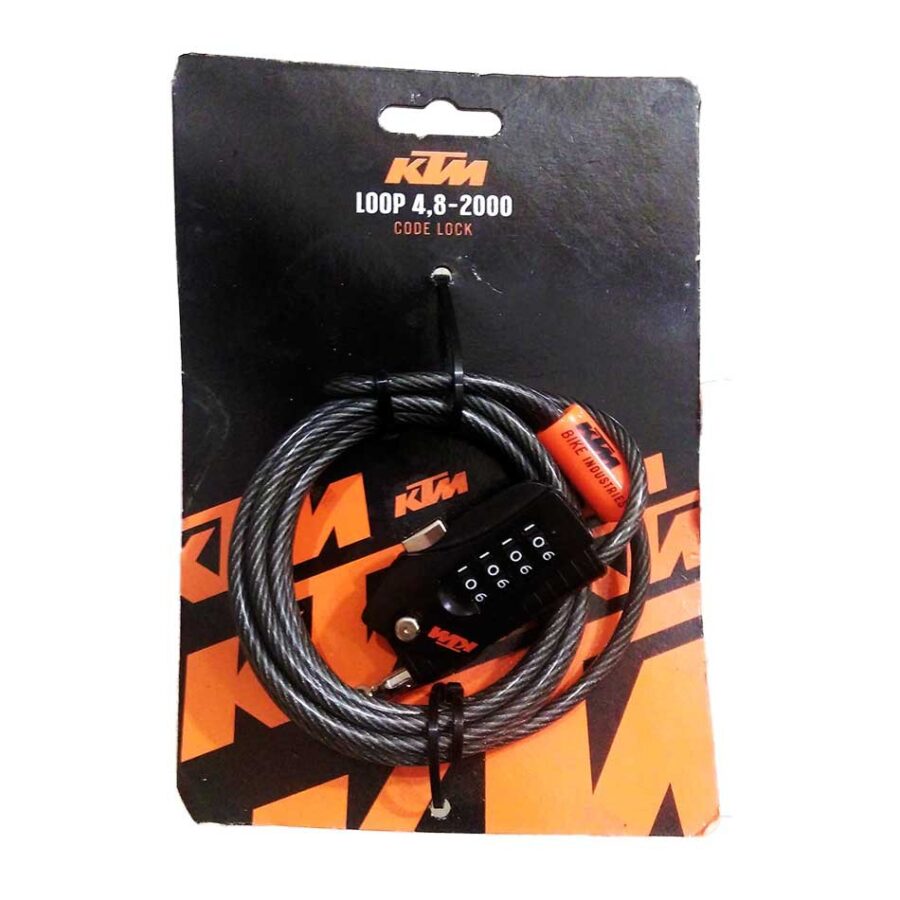 قفل دوچرخه KTM loop 4,8-2000