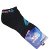 جوراب ورزشی طرح ریباک مشکی مچی