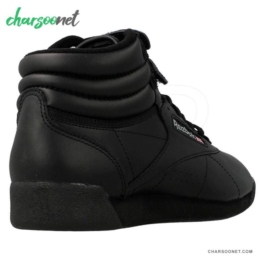 کفش ریباک چسبی زنانه ساقدار مدل Reebok Freestyle مشکی