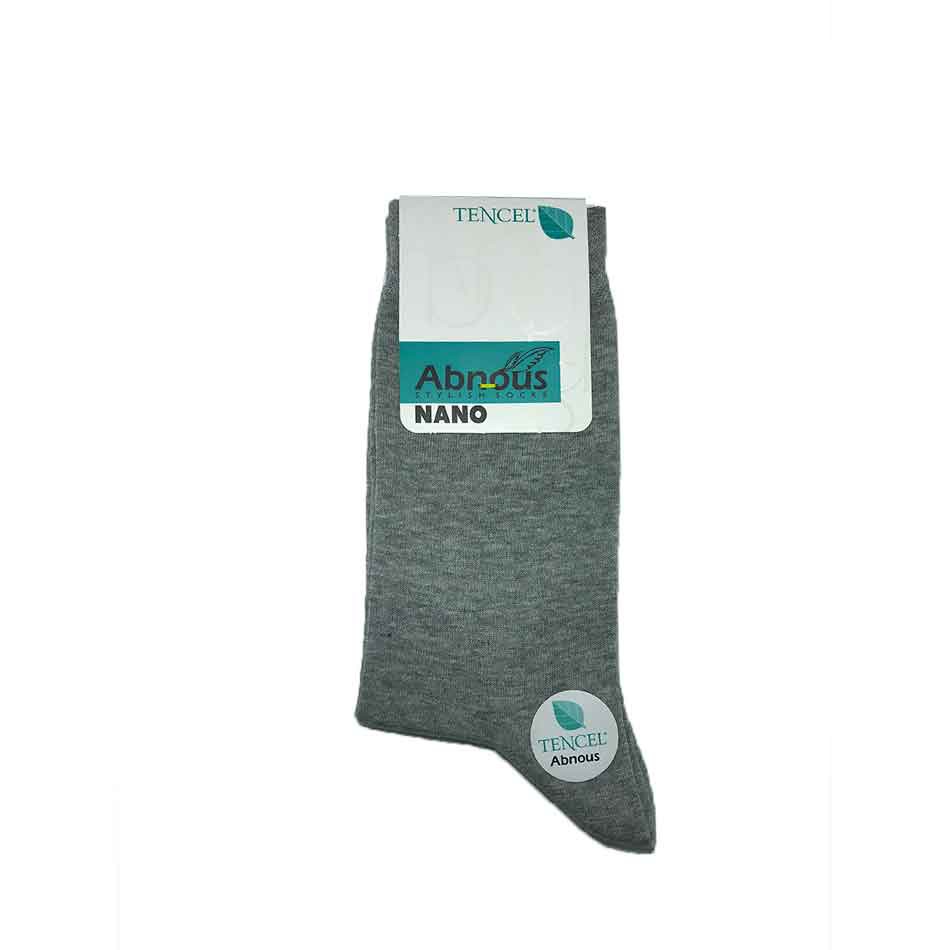 جوراب ساقدار پسرانه آبنوس Abnous رنگ طوسی جوراب ساقدار پسرانه آبنوس Abnous رنگ طوسی