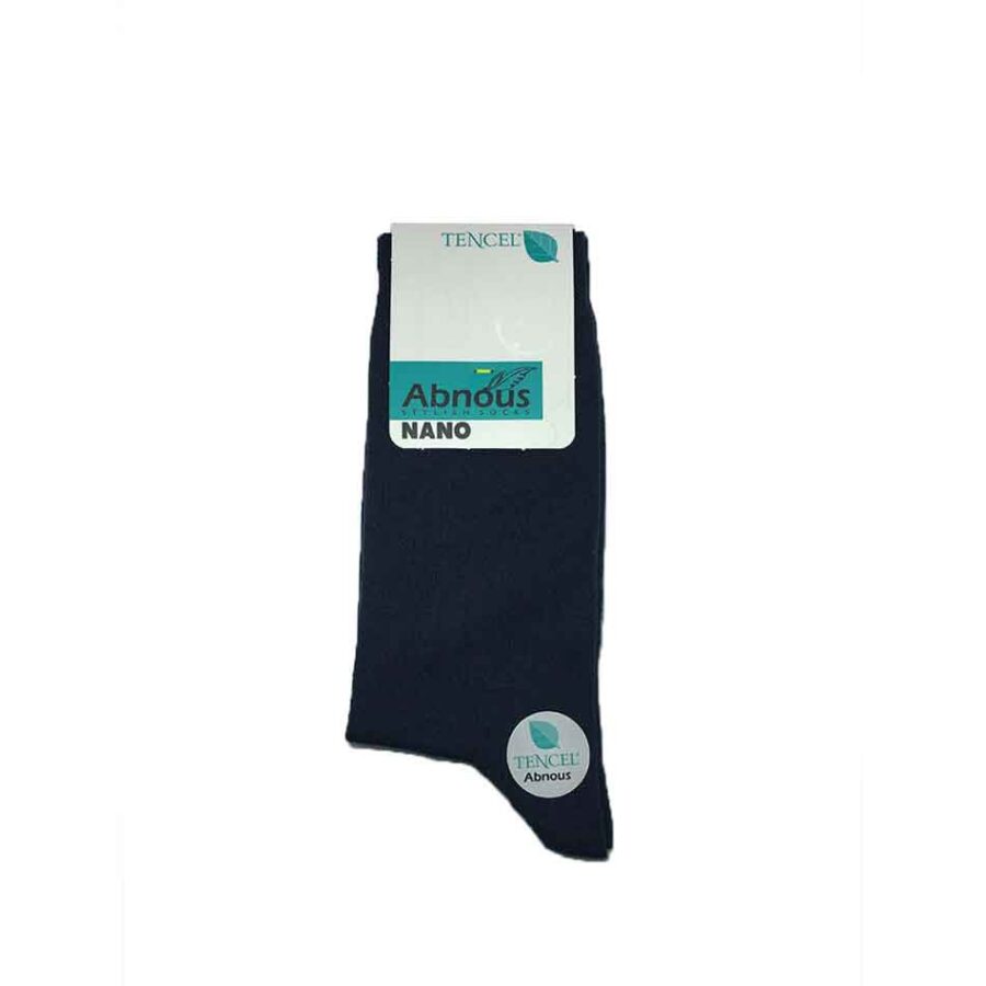 جوراب مردانه ساقدار آبنوس Abnous رنگ سرمه ای
