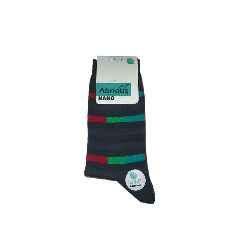 جوراب ساقدار مردانه آبنوس Abnous رنگ ترکیبی جوراب ساقدار مردانه آبنوس Abnous رنگ ترکیبی