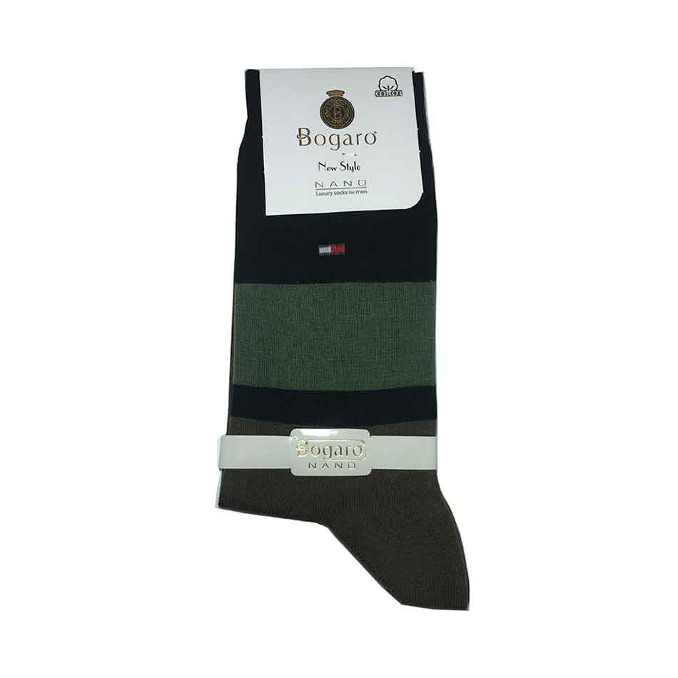 جوراب مردانه ساقدار بوگارو رنگ سبز جوراب مردانه ساقدار بوگارو رنگ سبز