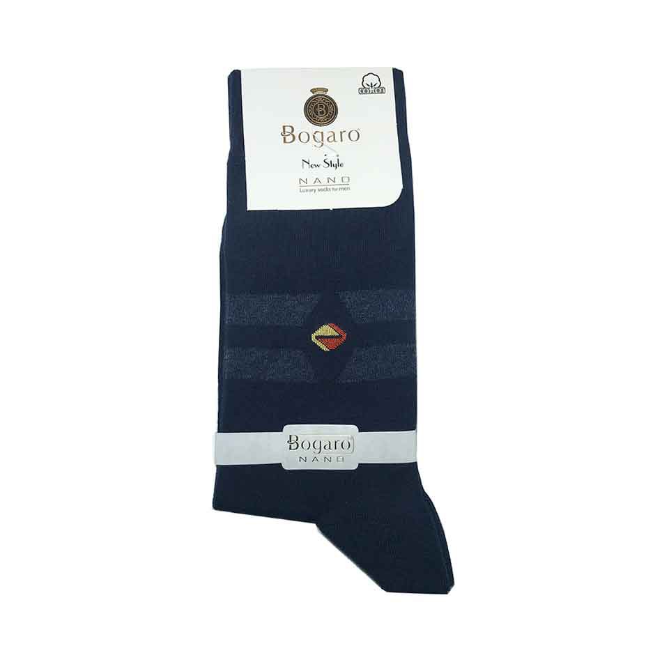 جوراب نانو مردانه بوگارو Bogaro رنگ سرمه ای جوراب نانو مردانه بوگارو Bogaro رنگ سرمه ای