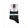 جوراب مردانه نیم ساق کارس طرح ایتالیا Cares Italia رنگ خاکستری