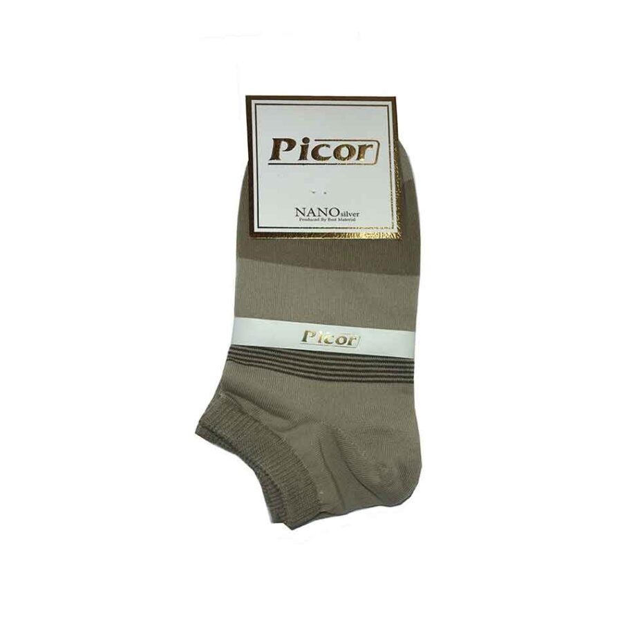 جوراب مچی مردانه پیکور Picor رنگ نسکافه ای
