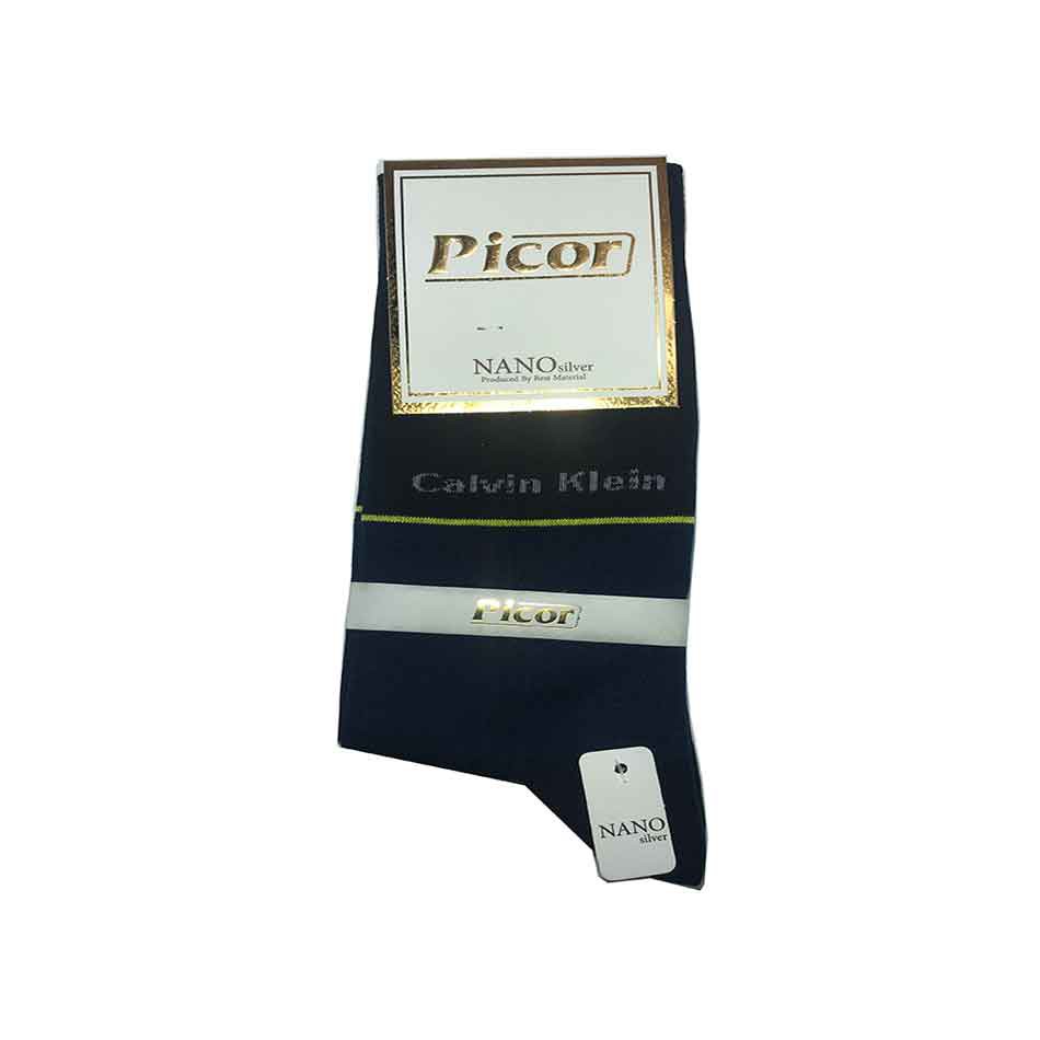 جوراب ساقدار مردانه Picor رنگ سرمه ای جوراب ساقدار مردانه Picor رنگ سرمه ای