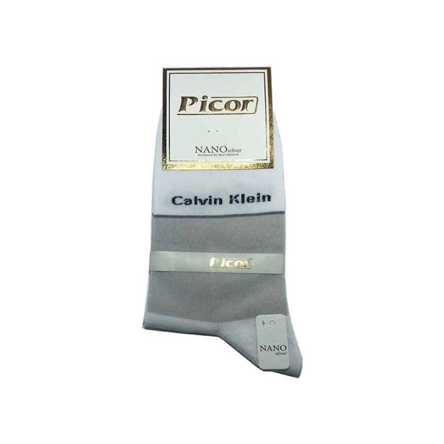 جوراب مردانه ساقدار پیکور Picor رنگ سفید