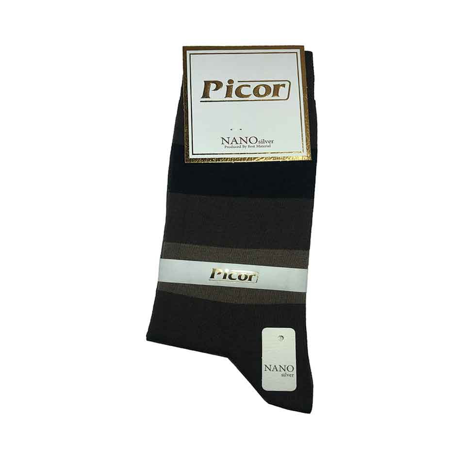 جوراب پسرانه ساقدار نانو Picor رنگ قهوه ای جوراب پسرانه ساقدار نانو Picor رنگ قهوه ای