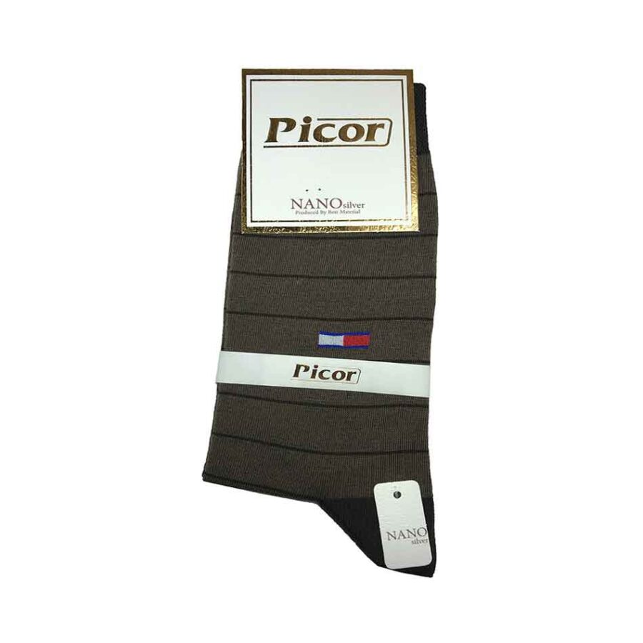 جوراب نخی پسرانه طرح راه راه Picor Tommy