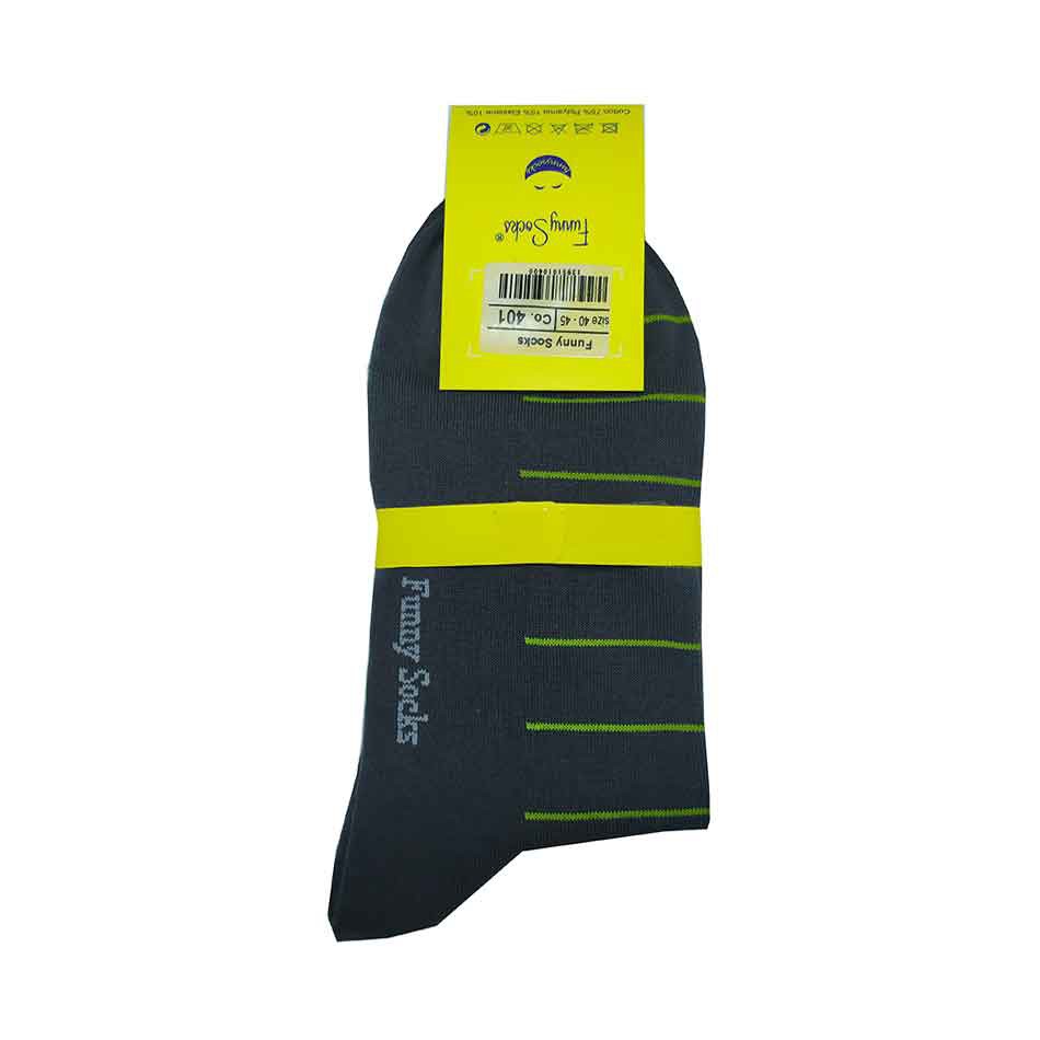 جوراب نیم ساق پسرانه راه راه فانی Funny Socks جوراب نیم ساق پسرانه راه راه فانی Funny Socks