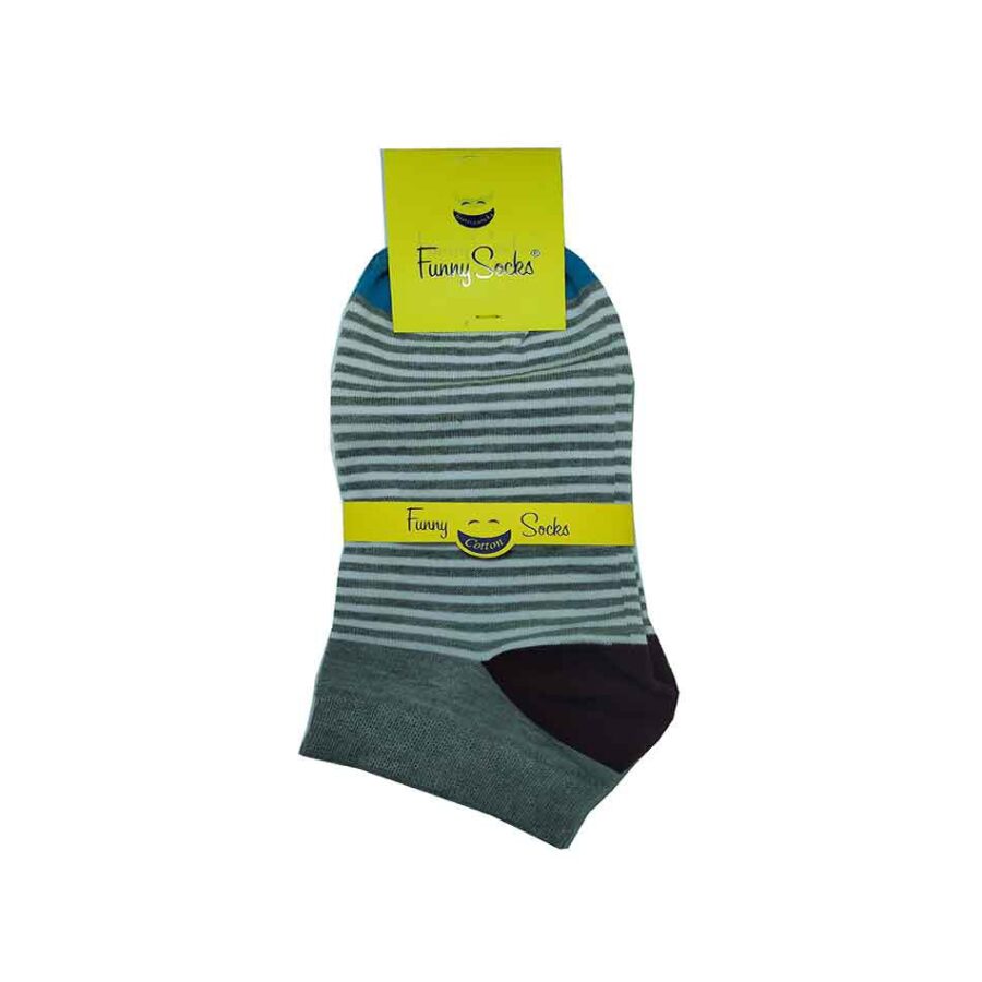 جوراب اسپرت مچی پسرانه راه راه فانی Funny Socks