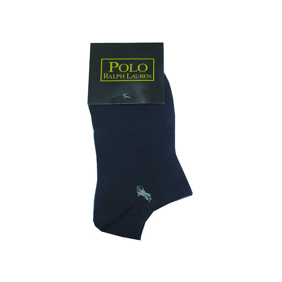 جوراب مردانه مچی رنگ سرمه ای طرح US Polo جوراب مردانه مچی رنگ سرمه ای طرح US Polo