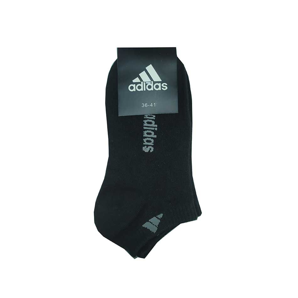 جوراب طرح آدیداس زنانه اسپرت رنگ مشکی جوراب طرح آدیداس زنانه اسپرت رنگ مشکی