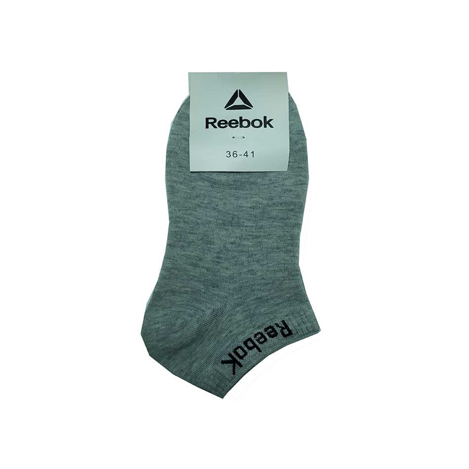 جوراب اسپرت زنانه رنگ طوسی طرح ریباک Reebok جوراب اسپرت زنانه رنگ طوسی طرح ریباک Reebok