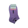 جوراب مچی بنفش زنانه طرح برند گوچی GUCCI