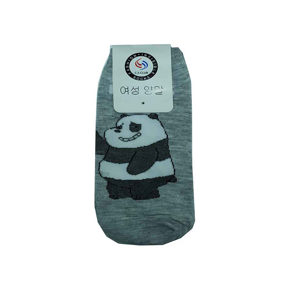 جوراب فانتزی دخترانه طرح خرس پاندای شیطون جوراب فانتزی دخترانه طرح خرس پاندای شیطون