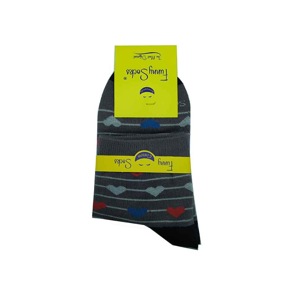 جوراب اسپرت دخترانه فانی ساکس طرح عاشقانه جوراب اسپرت دخترانه فانی ساکس طرح عاشقانه