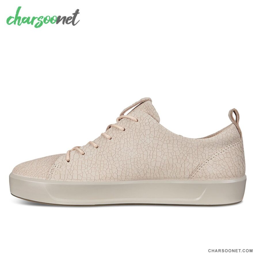 کفش اسنیکر اکو زنانه Ecco Soft 8 Vanilla Teconic