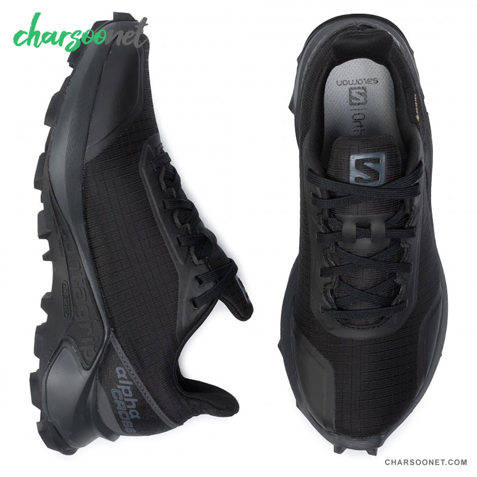 کفش پیاده روی زنانه سالومون SALOMON Alphacross GTX کفش پیاده روی زنانه سالومون SALOMON Alphacross GTX