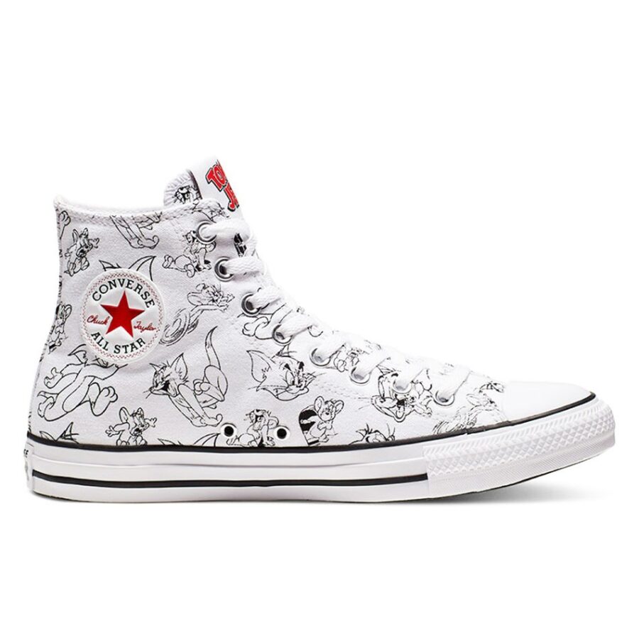 کتانی کانورس تام و جری Converse Tom And Jerry Chuck Taylor