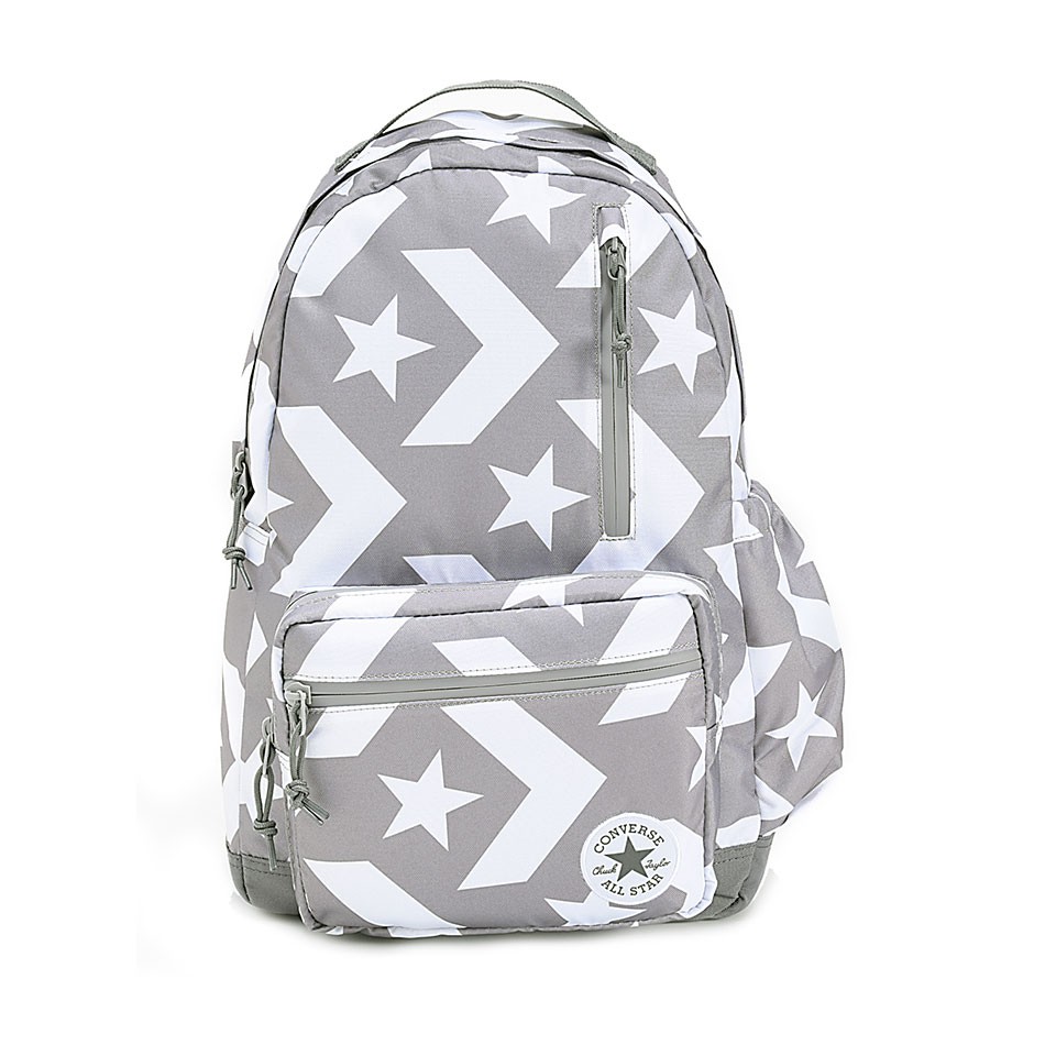 کوله پشتی کانورس رنگ سفید خاکستری Converse Go BackPack کوله پشتی کانورس رنگ سفید خاکستری Converse Go Backpack