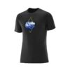 تیشرت سالامون مشکی مدل Salomon X Alp Graphic Ss Tee